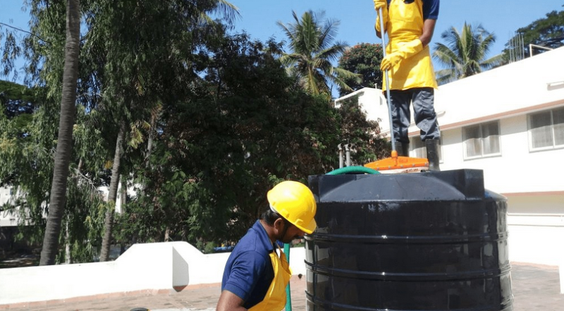 شركة تنظيف خزانات بحي المهدية