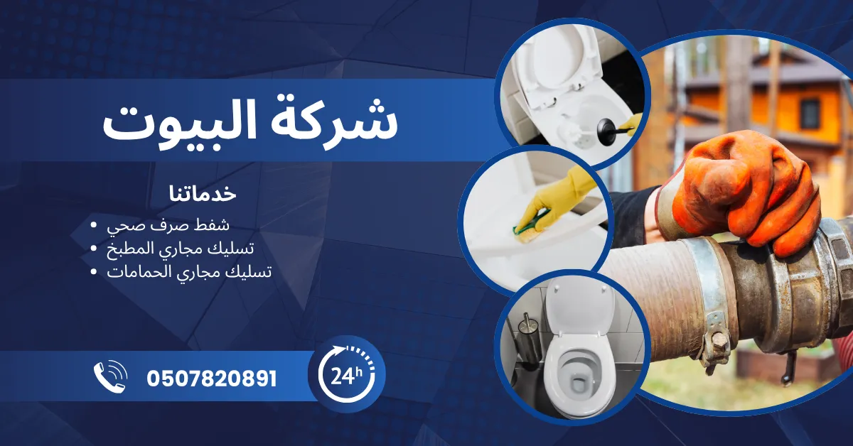 شركة تسليك مجاري شرق الرياض