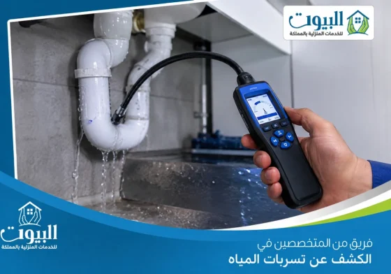 معالجة تسربات الحمامات