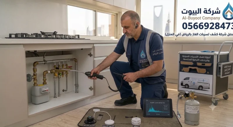 شركة كشف تسربات الغاز بالرياض