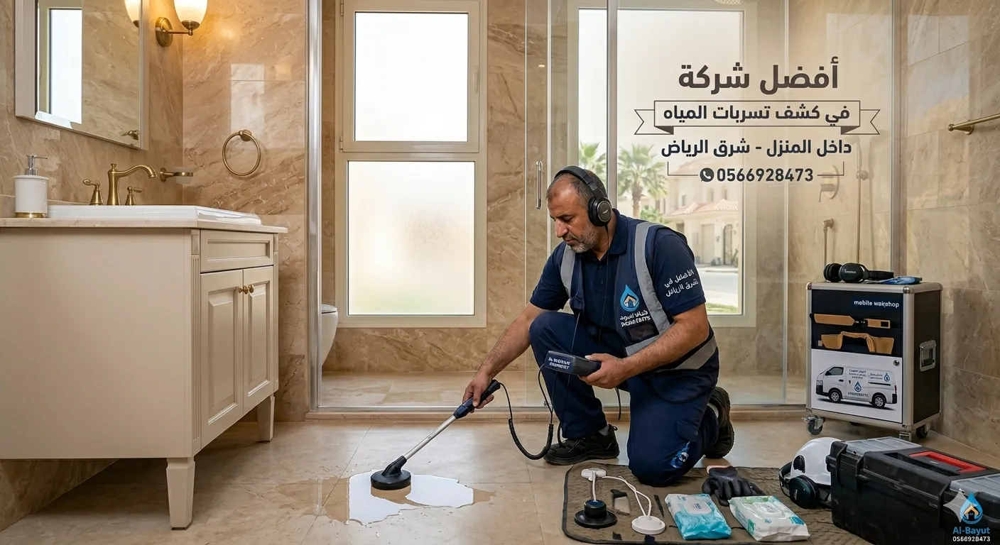 افضل شركة كشف تسربات المياه شرق الرياض