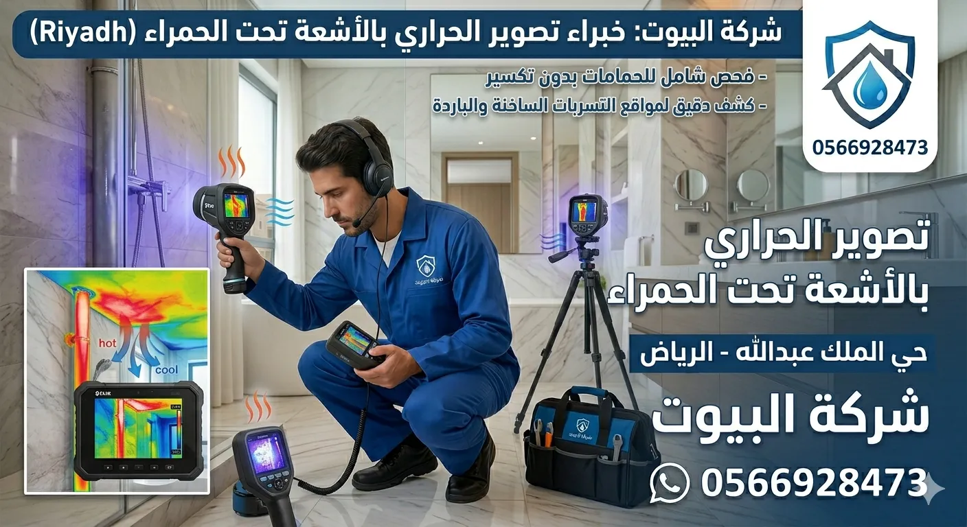 تقنية التصوير الحراري بالأشعة تحت الحمراء ($Thermal Imaging$