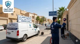 كشف تسربات المياه بحي المربع الرياض