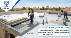 كيفية منع تسرب الماء من سطح المنزل