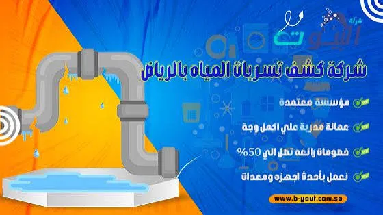 شركة كشف تسربات المياه بالرياض 